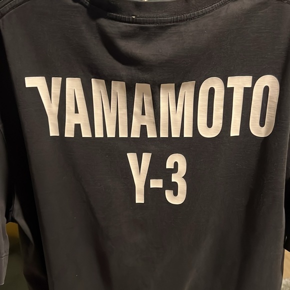 Y-3 Yamamoto Jersey Style Tee - Picture 2 of 4